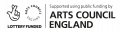 Lottery Funded, Arts Council England logo